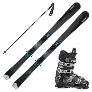 2023 Elan Insomnia Lite Ti Women's Skis w/ Dalbello MX 65W Boots and Poles