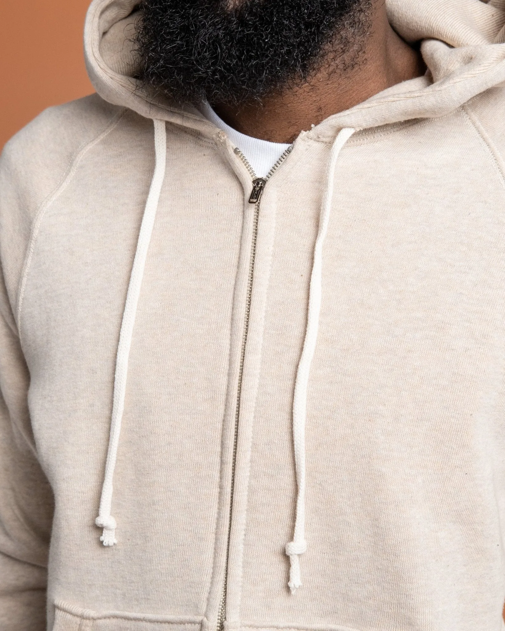 451 Freedom Raglan Full Zip Hoodie Oatmeal