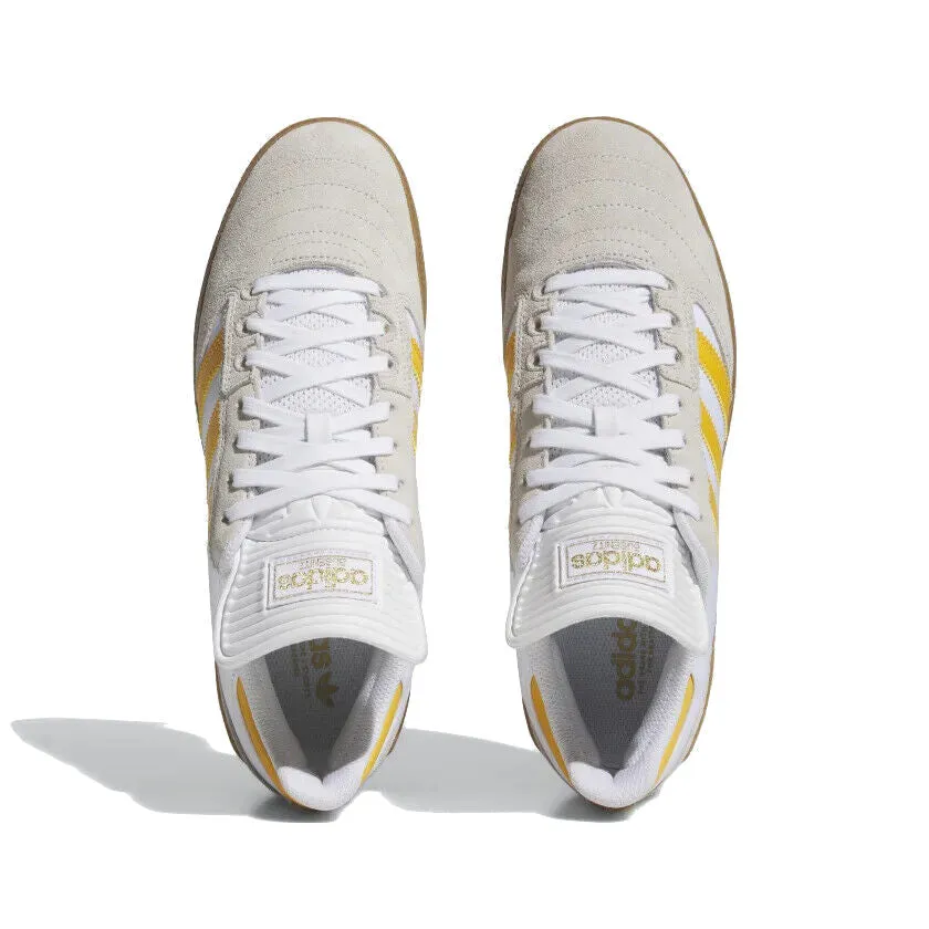 Adidas Busenitz Crystal White/Preloved Yellow/Gum