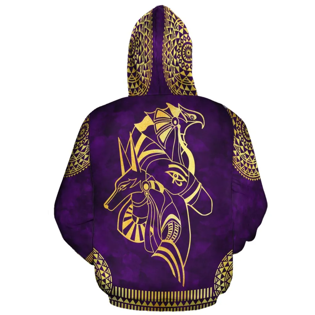 Anubis & Horus 2 All-over Hoodie