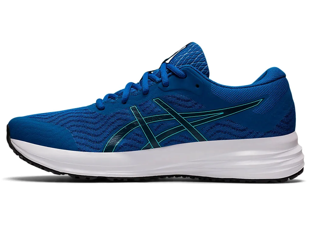 Asics Patriot 12 Men's Running Shoes - Lake Drive/Mako Blue