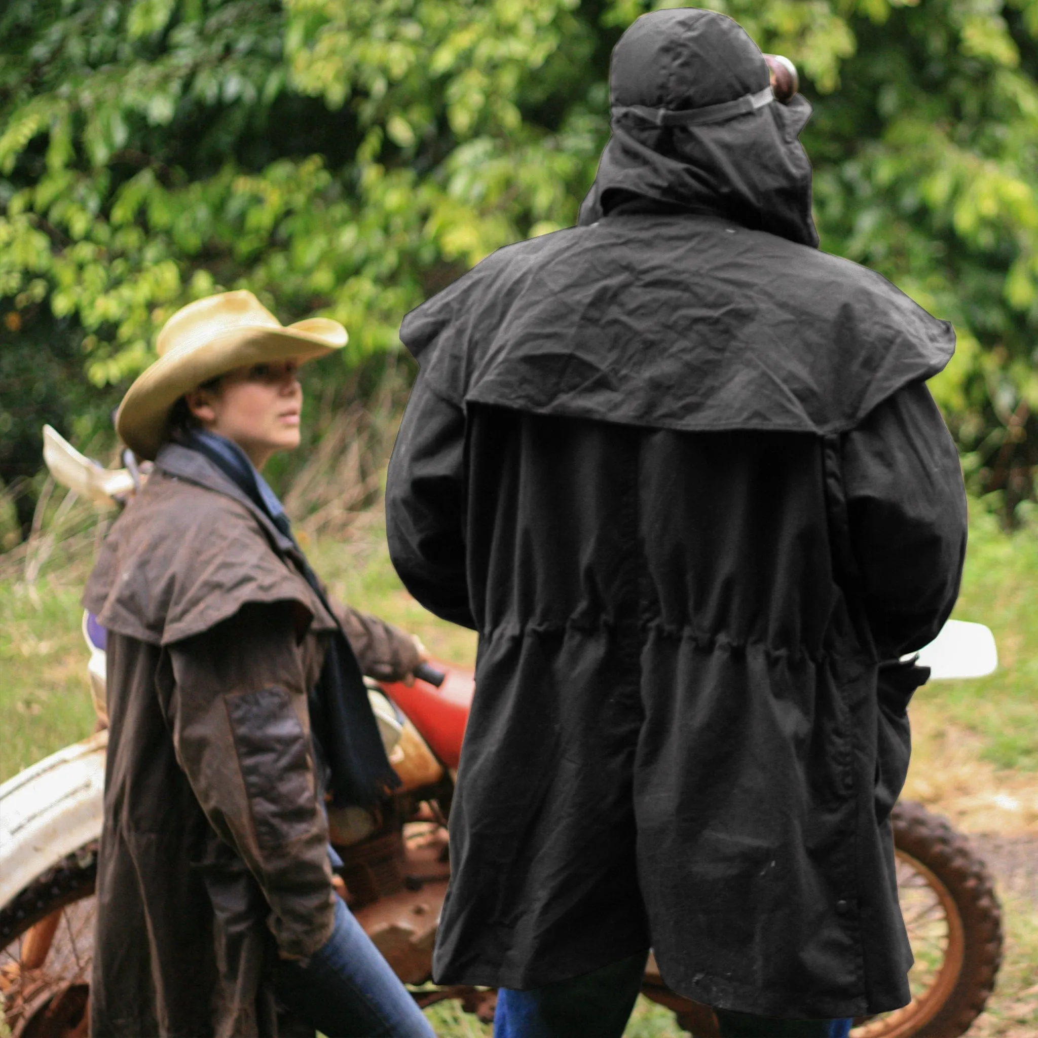 Attachable Hood for Kakadu Oilskin Jackets