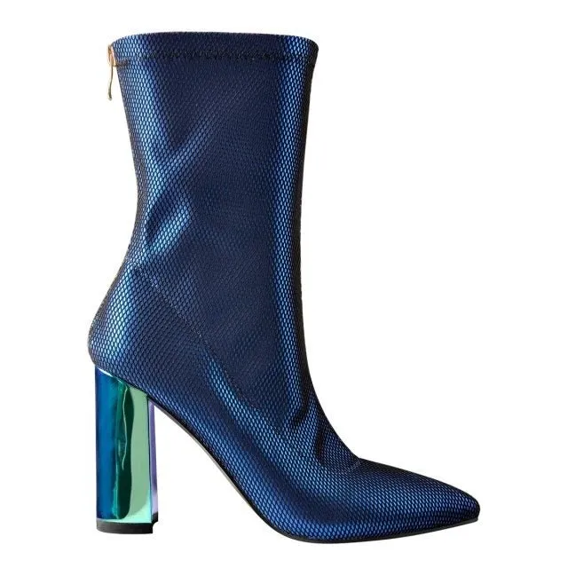 Boots Queen Leggina (Blue)