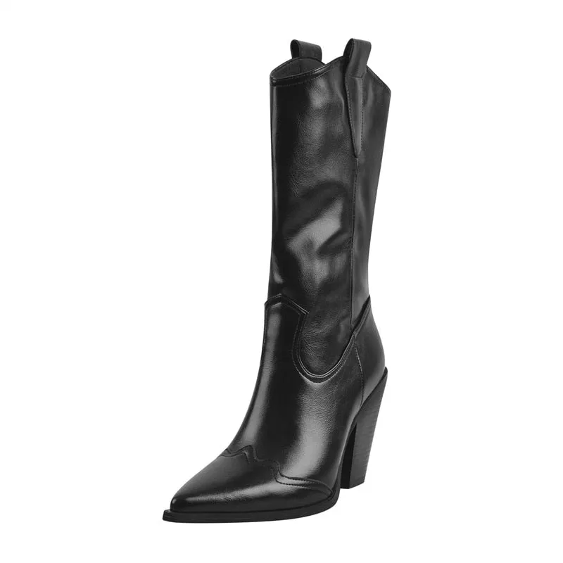 Boots Queen Wang (Black)