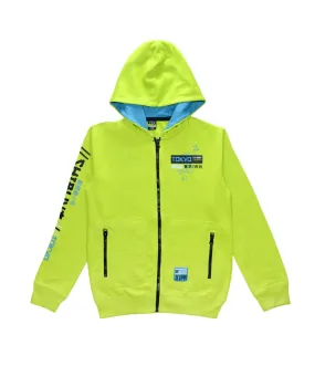 C1321 YFK Tokyo Next Generation P. Green Zipper Hoodie