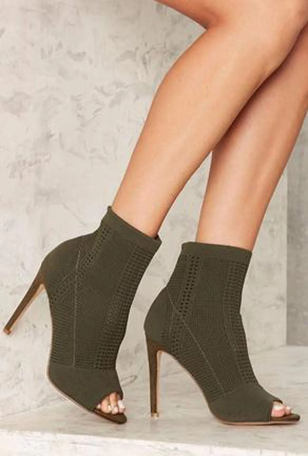 CATALINA - SOCK ANKLE BOOTS