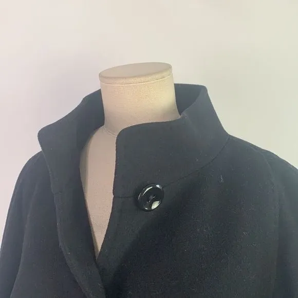 Cinzia Roccablack cashmere blend 3/4 jacket