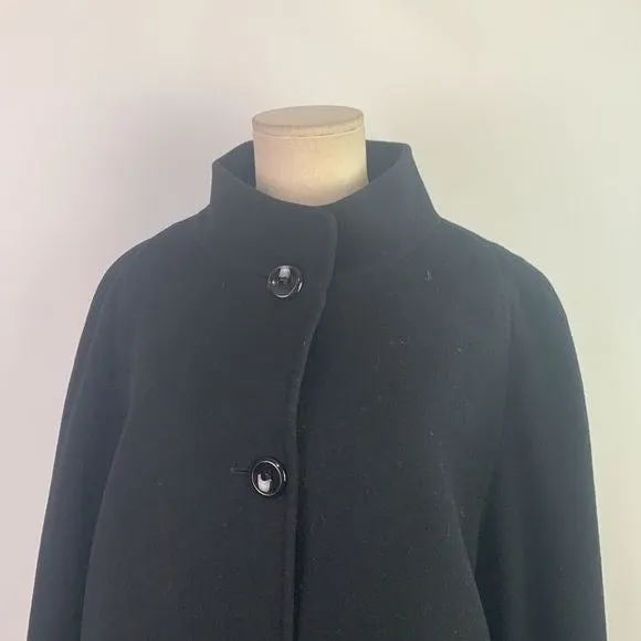 Cinzia Roccablack cashmere blend 3/4 jacket