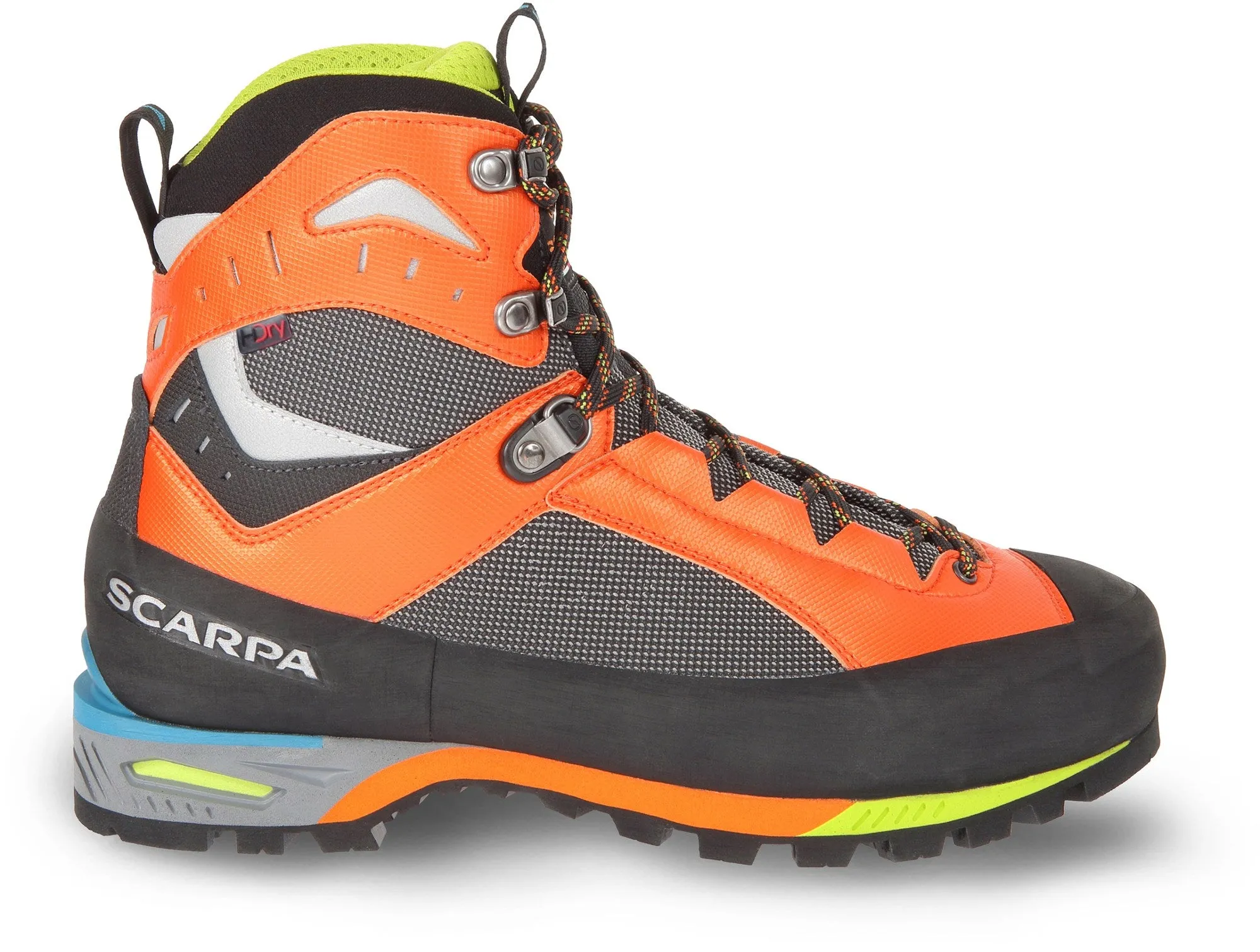 Climbing boots Charmoz HD - men's Scarpa, orange