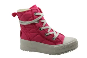 Converse Chuck Taylor CT Alice Fleece Womens Pink Boots 532327C Y9A