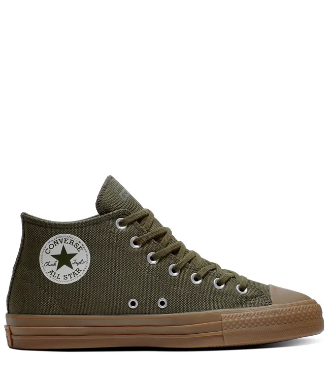 Converse CONS CTAS Pro Mid Cordura Cargo Khaki/Egret/Dark Gum