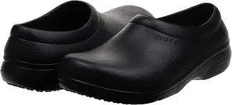 Crocs On The Clock Work Slip-On 205073-001 all black