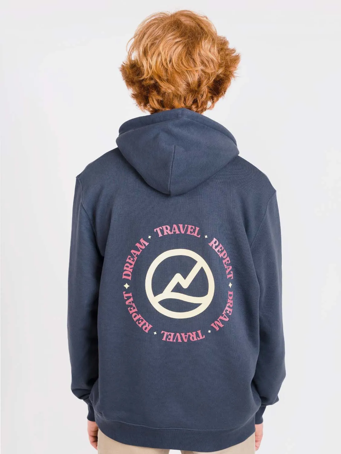 Dream Unisex Organic Cotton Travel Hoodie | Grey