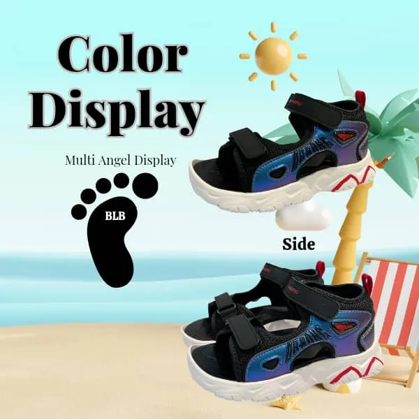 DR.KONG KIDS TOTAL CONTACT SANDALS DK-S1000605-BLB(RP : $109)