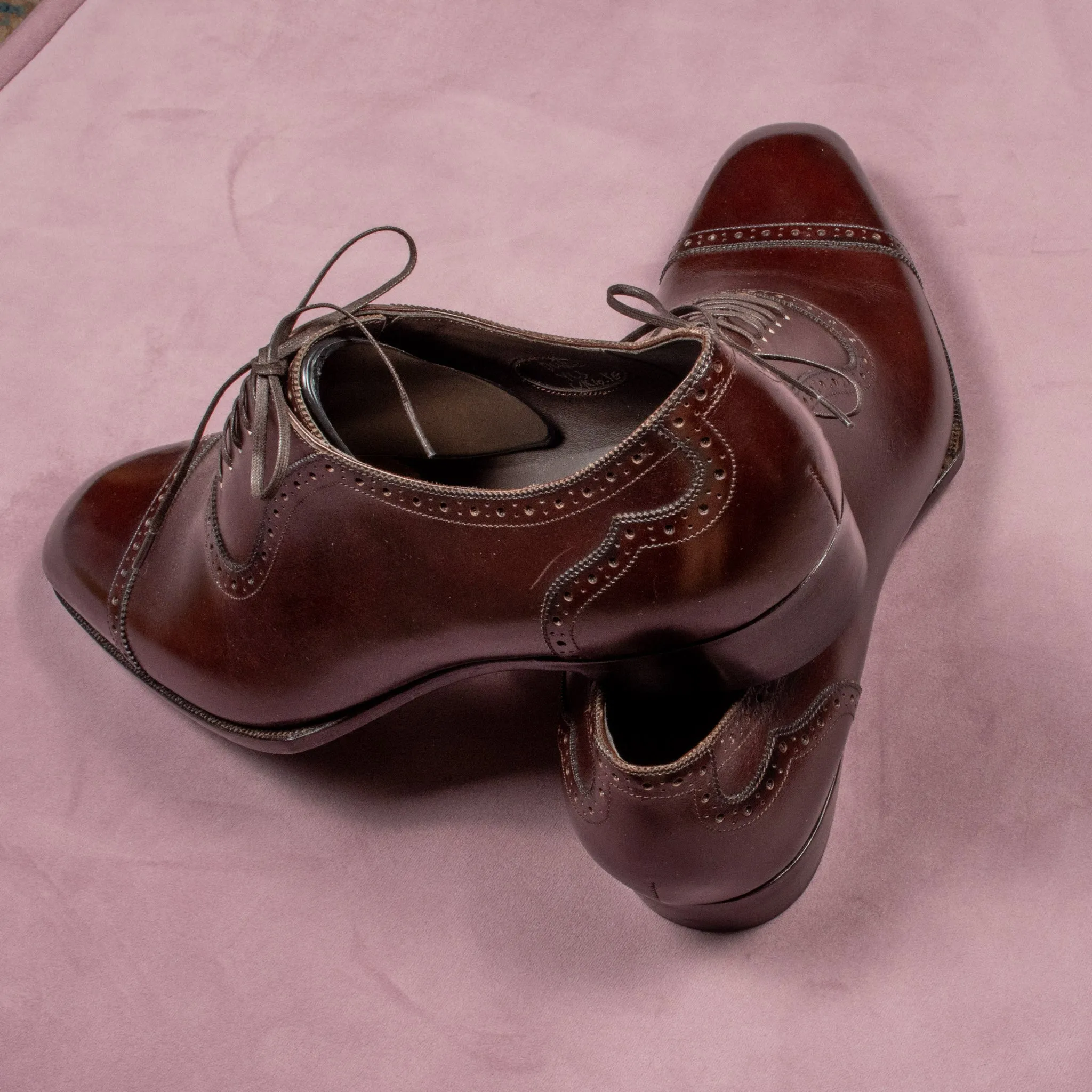 Duke Cafe Box Calf Oxford Shoes / YC3 Last / UK 10.5E