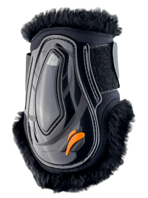 eAirshock Fluffy Rear Boots Velcro