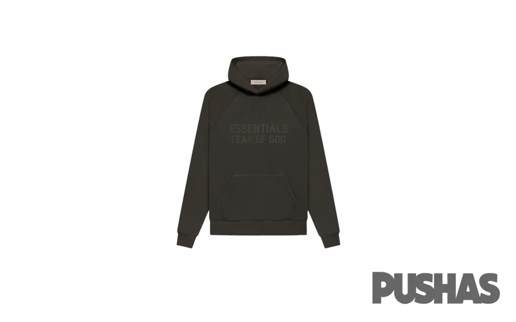 ESSENTIALS Pull Over Hoodie 'Off Black' (2022)