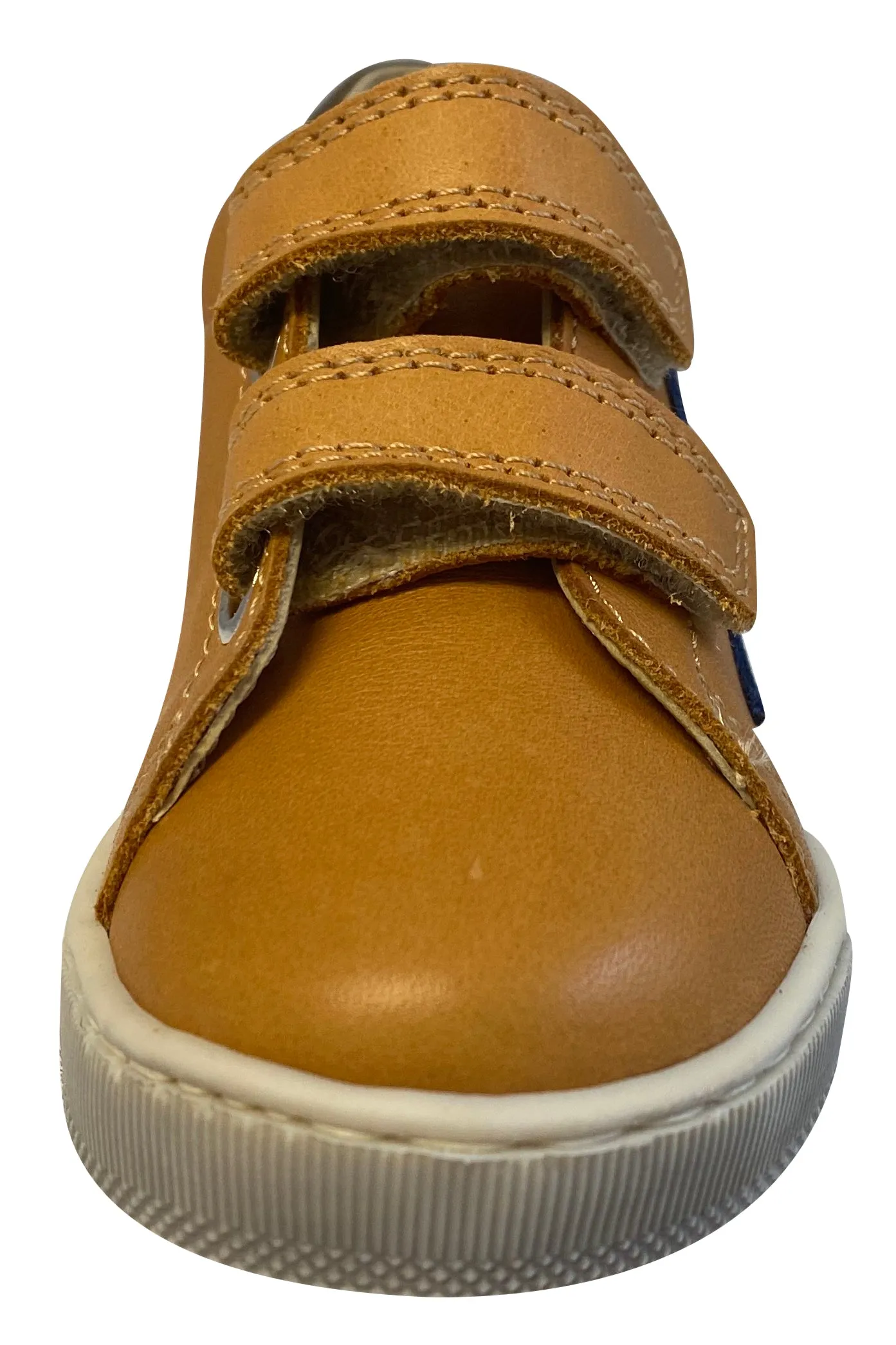 Falcotto Boy's Sasha Vl Nappa Spazz. Fashion Sneakers, Zucca/Azzurro/Topo