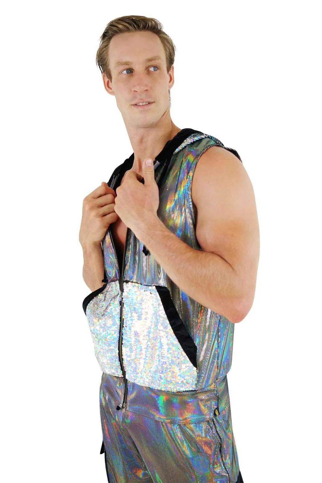 Fiesta Sleeveless Hoodie - Supernova