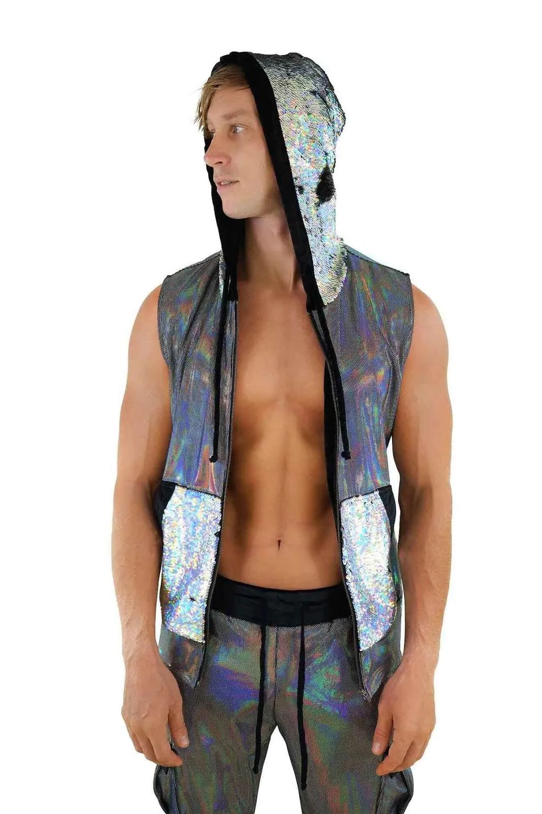 Fiesta Sleeveless Hoodie - Supernova