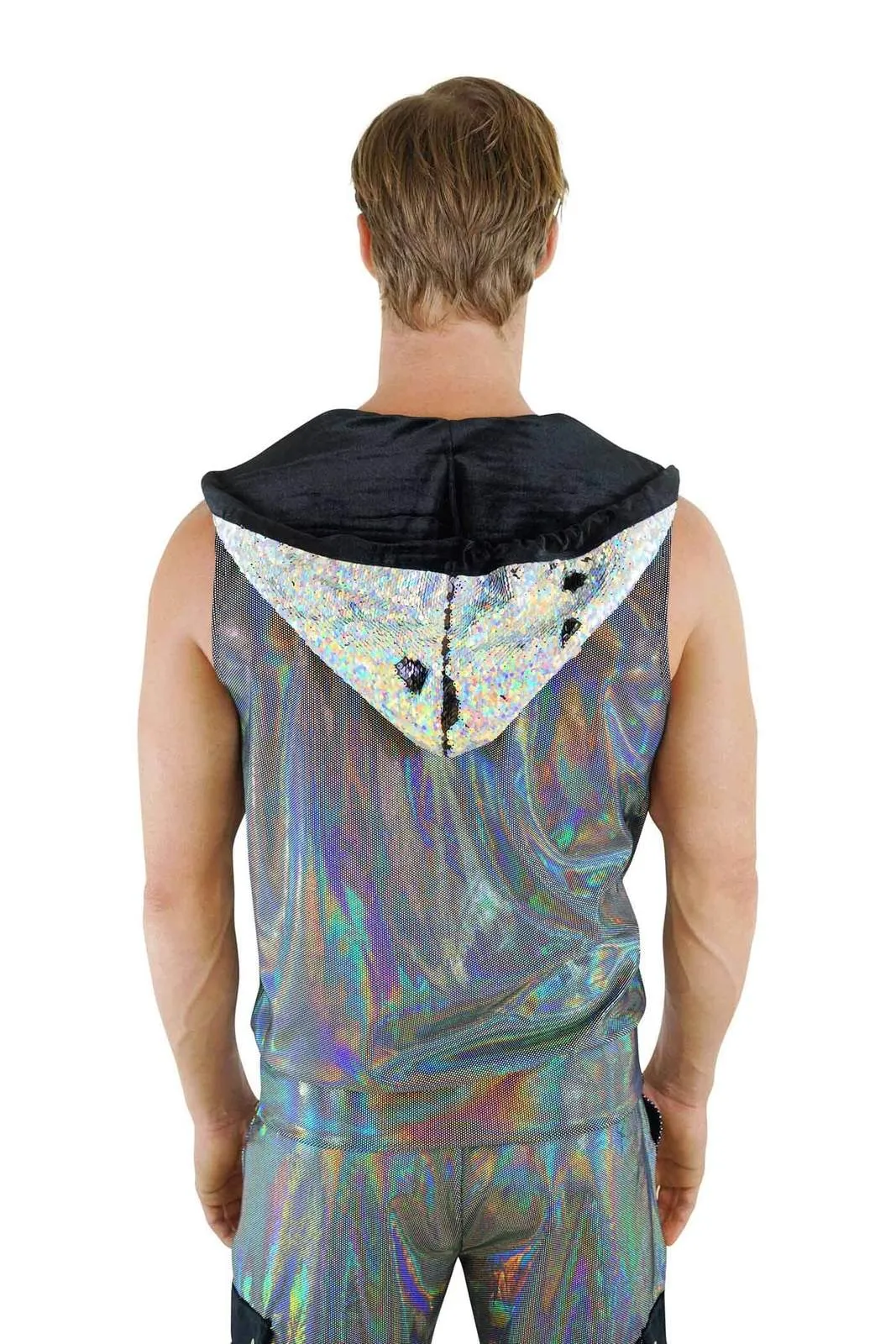 Fiesta Sleeveless Hoodie - Supernova