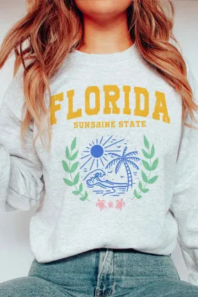 FLORIDA SUNSHINE STATE GRAPHIC SWEATSHIRT