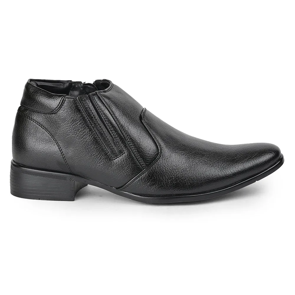 Fortune (Black) Ankle Boots For Men A1-07 By Liberty