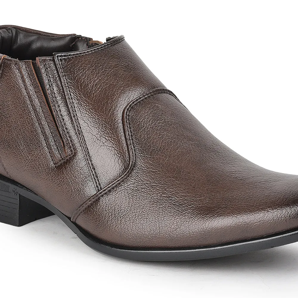 Fortune (Brown) Ankle Boots For Men A1-07 By Liberty