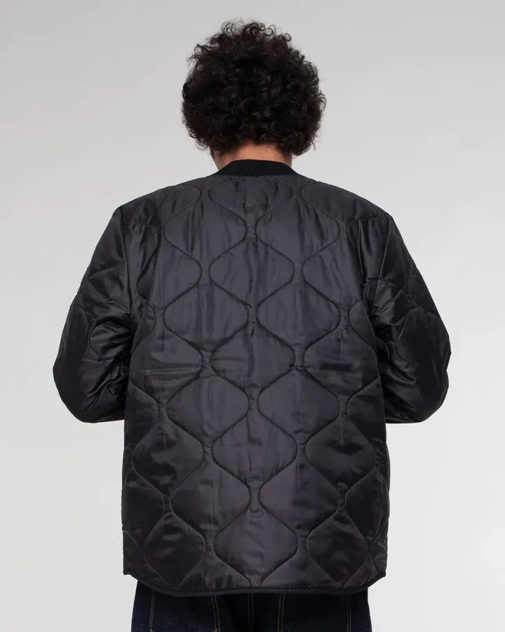 Frostbite jacket, QN Type 2, Quilted Nylon, Black