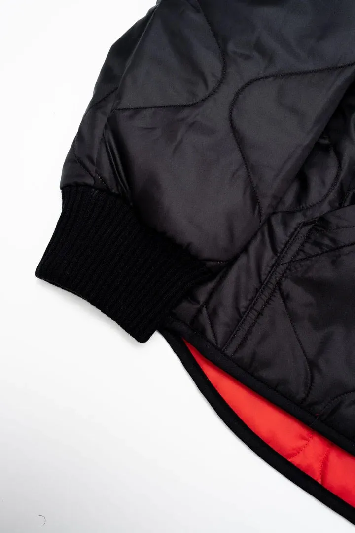 Frostbite jacket, QN Type 2, Quilted Nylon, Black