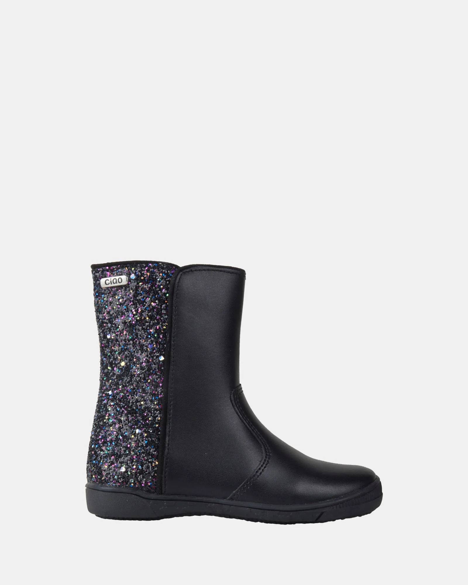 Gia Boots Black Multi Glitter