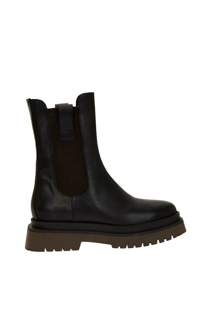 HADDEN BOOT-BLACK CHOCOLATE