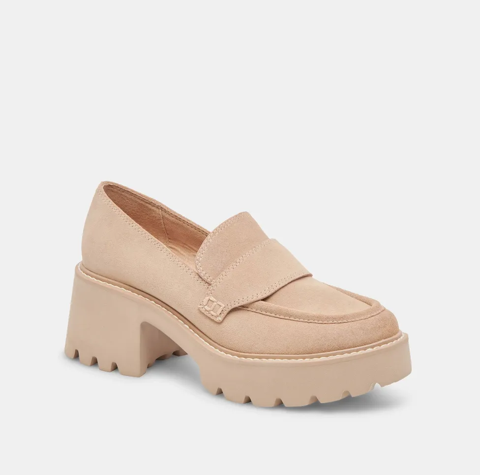 Halona Loafers - Dune Suede