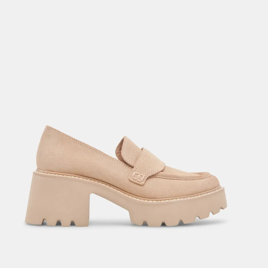 Halona Loafers - Dune Suede