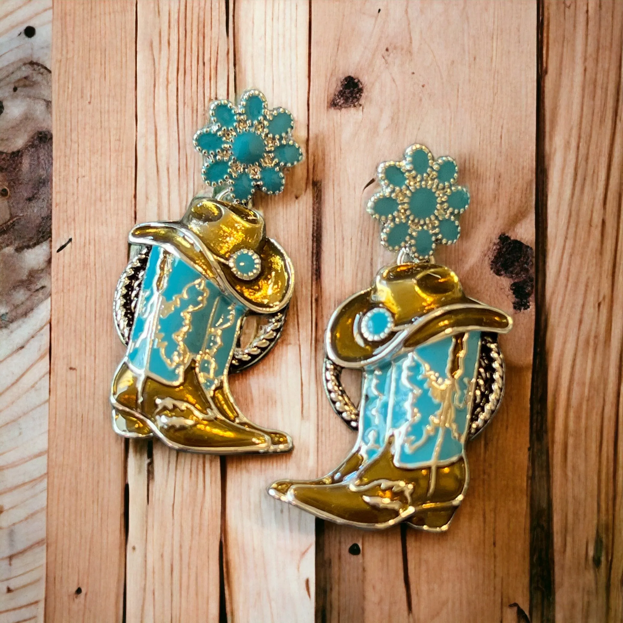 Head Over Boots Earrings