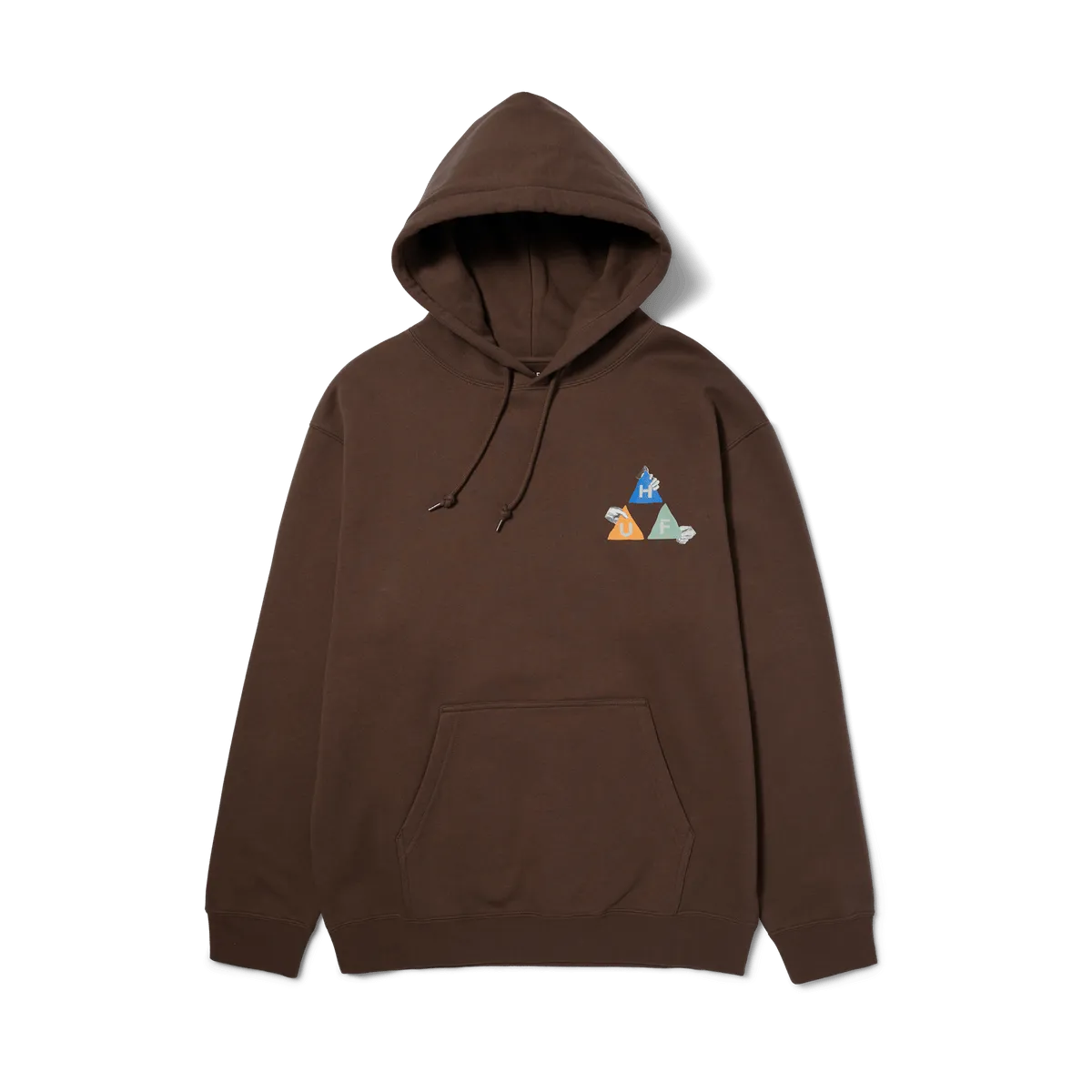 HUF RITUALS P/O HOODIE-DARK BROWN