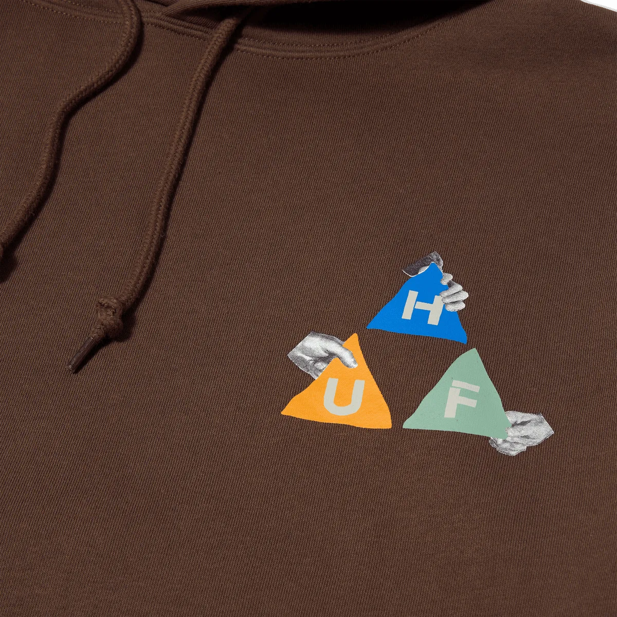 HUF RITUALS P/O HOODIE-DARK BROWN