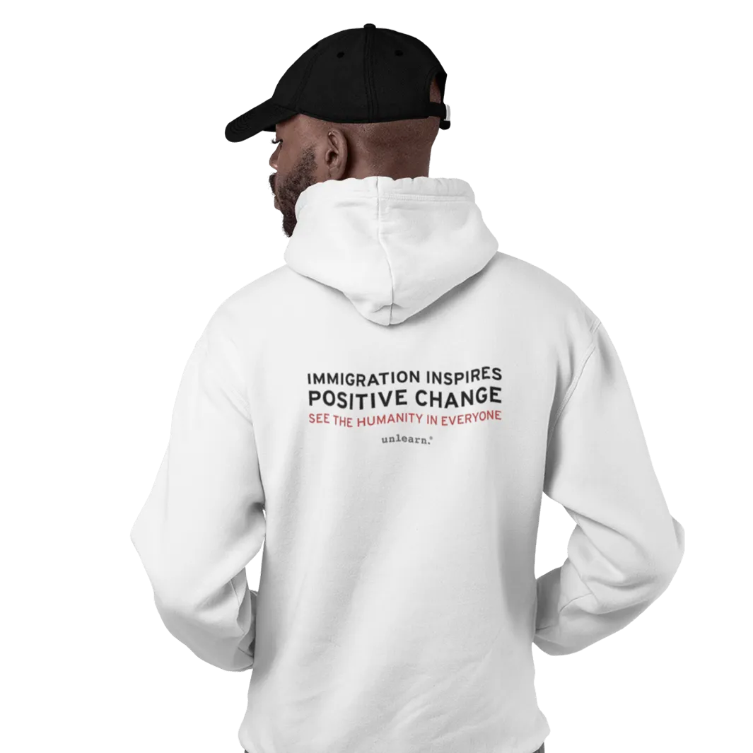 Immigration Inspires - Relaxed Fit Hoodie