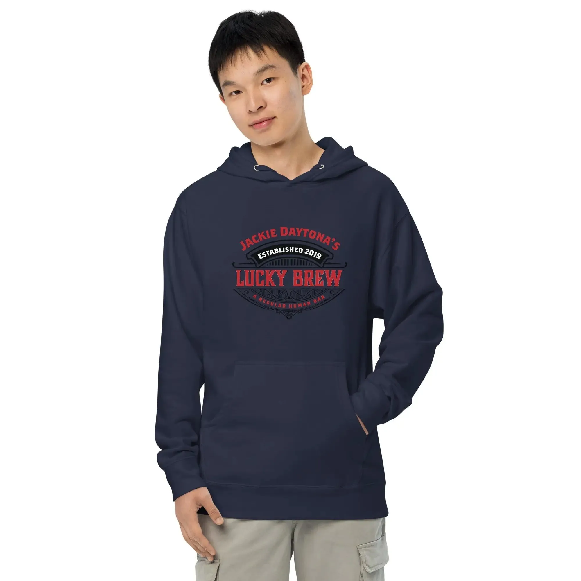 Jackie Daytona's Bar Unisex midweight hoodie