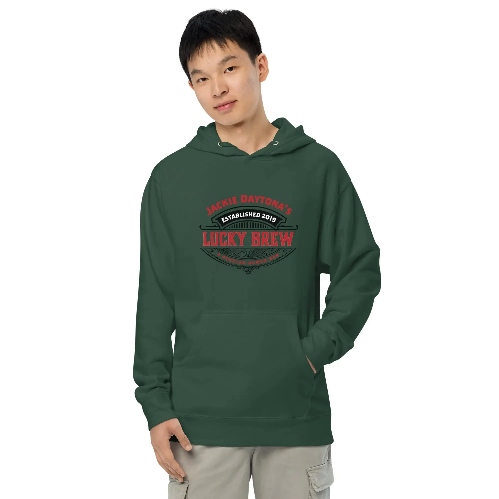 Jackie Daytona's Bar Unisex midweight hoodie