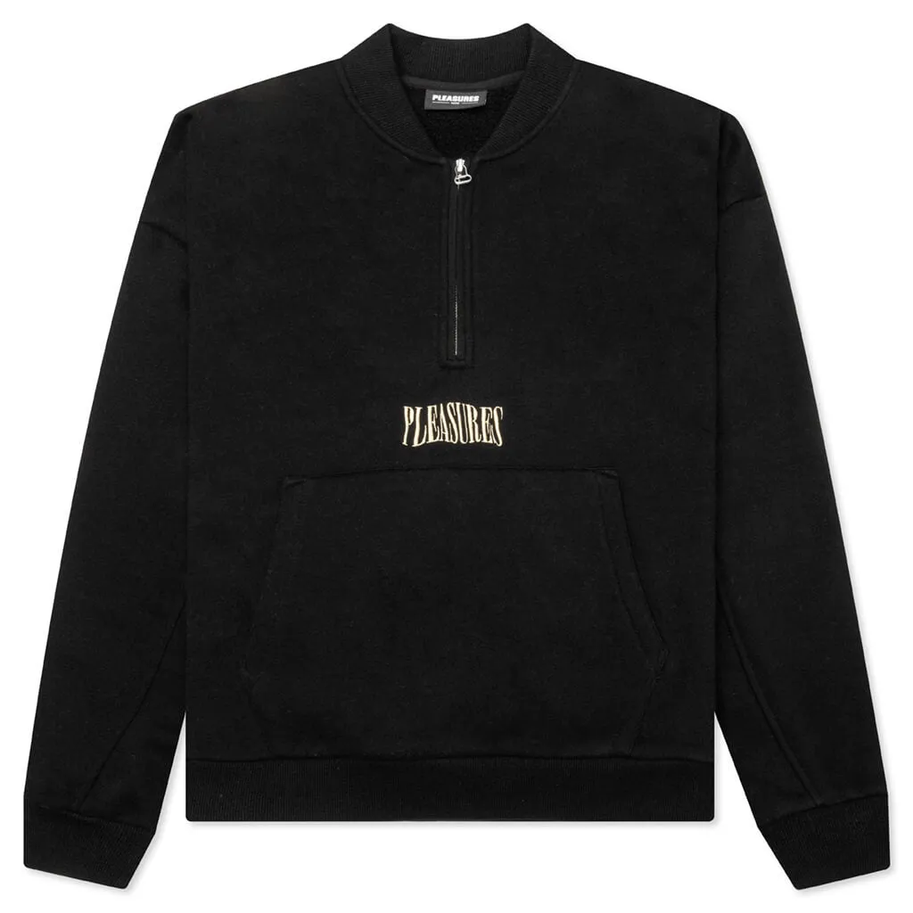 Karat Quarter Zip Fleece - Black