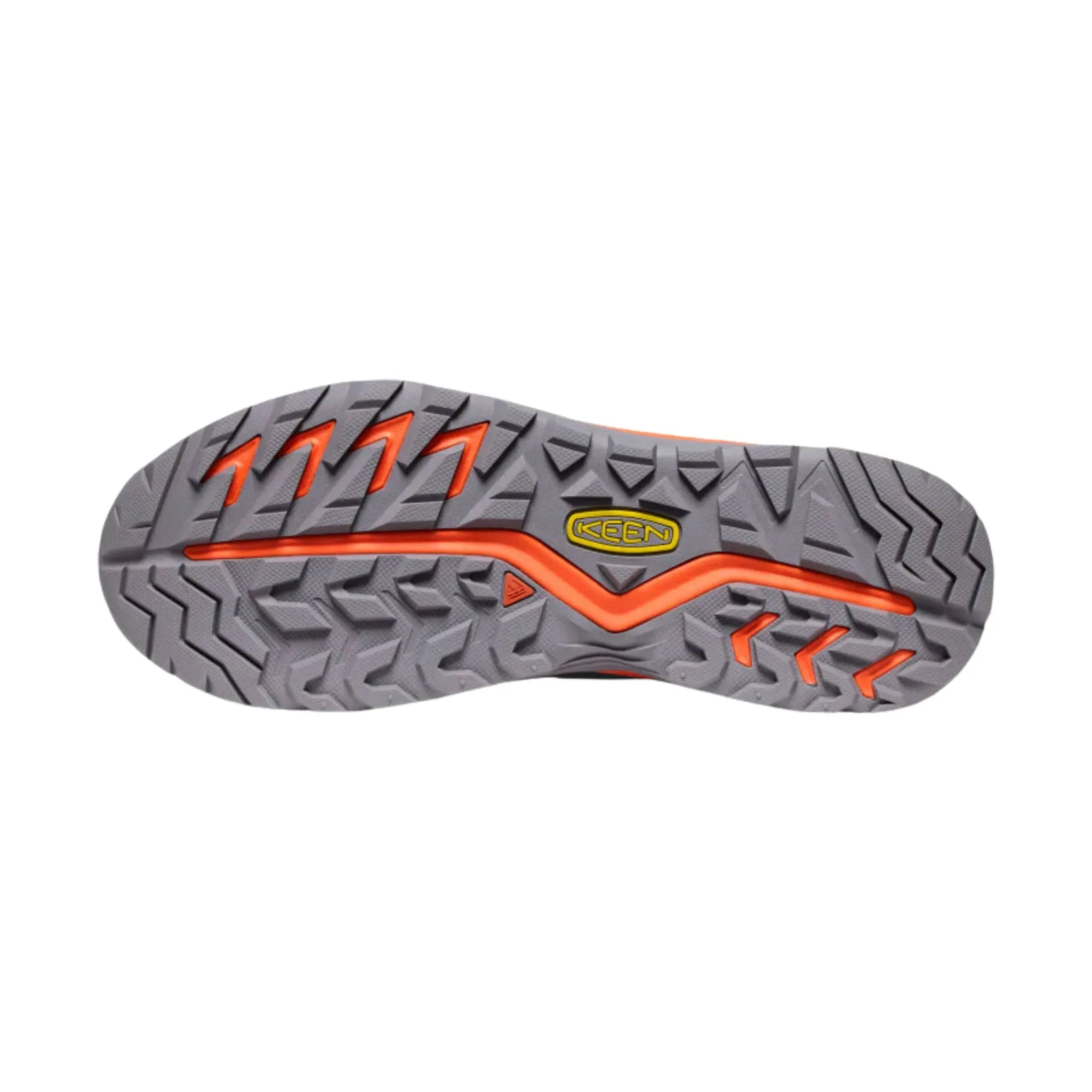 KEEN Men's Versacore Waterproof Shoes - Steel Grey/Scarlet Ibis