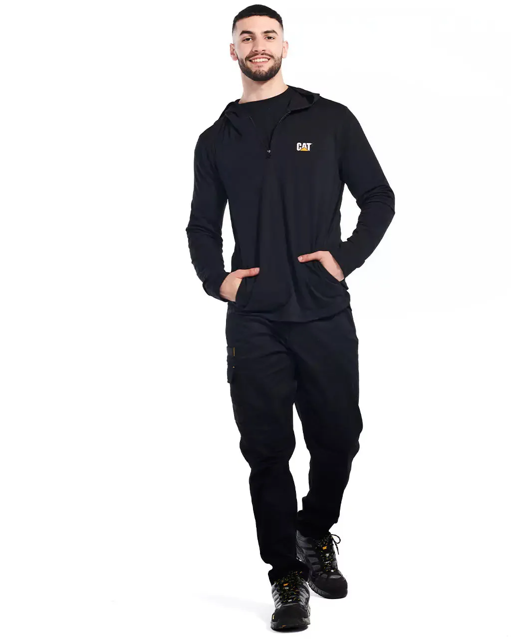 Men's Cooling Quarter Zip Hoodie