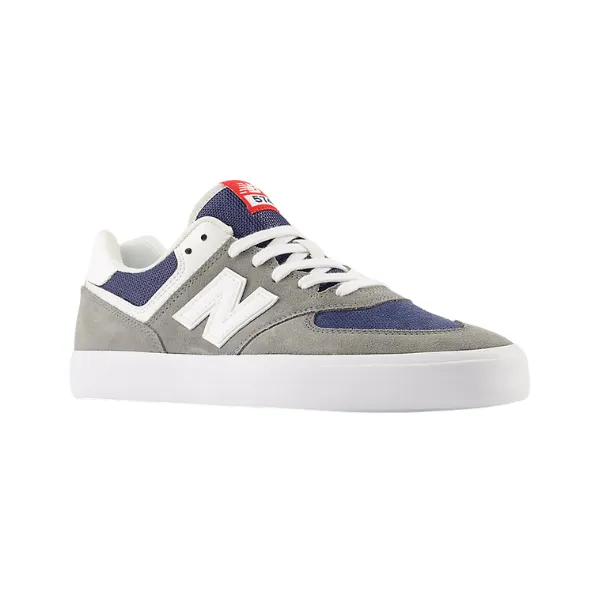 New Balance Numeric 574 Vulc - Grey/White