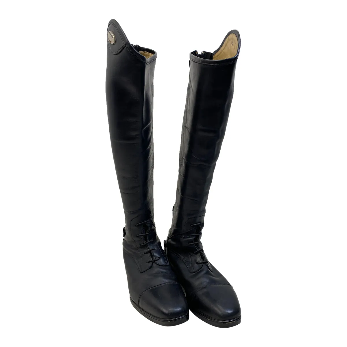 Parlanti 'Miami' Field Boots in Black - Women's EU 37 XL /US 6.5 Tall/X-Wide