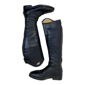 Parlanti 'Miami' Field Boots in Black - Women's EU 37 XL /US 6.5 Tall/X-Wide