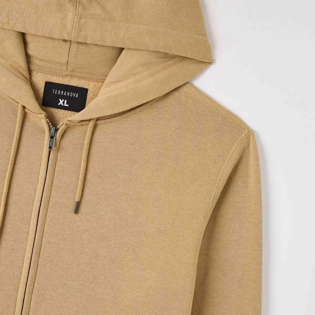 Plain Hooded Sweatshirt