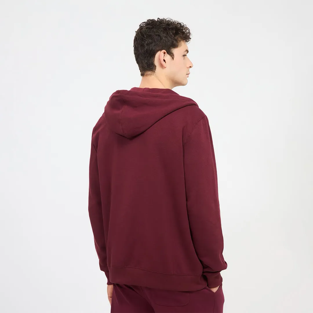 Plain Hooded Sweatshirt