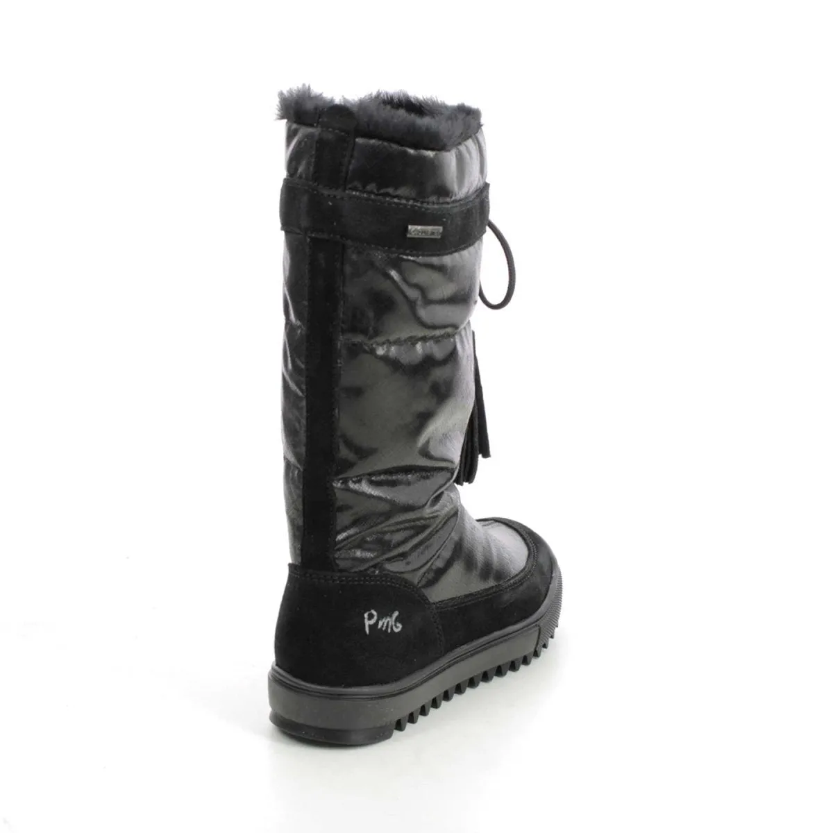 Primigi Girl's (Sizes 36-39) Flake Puffy Boot Black Gore-Tex Waterproof