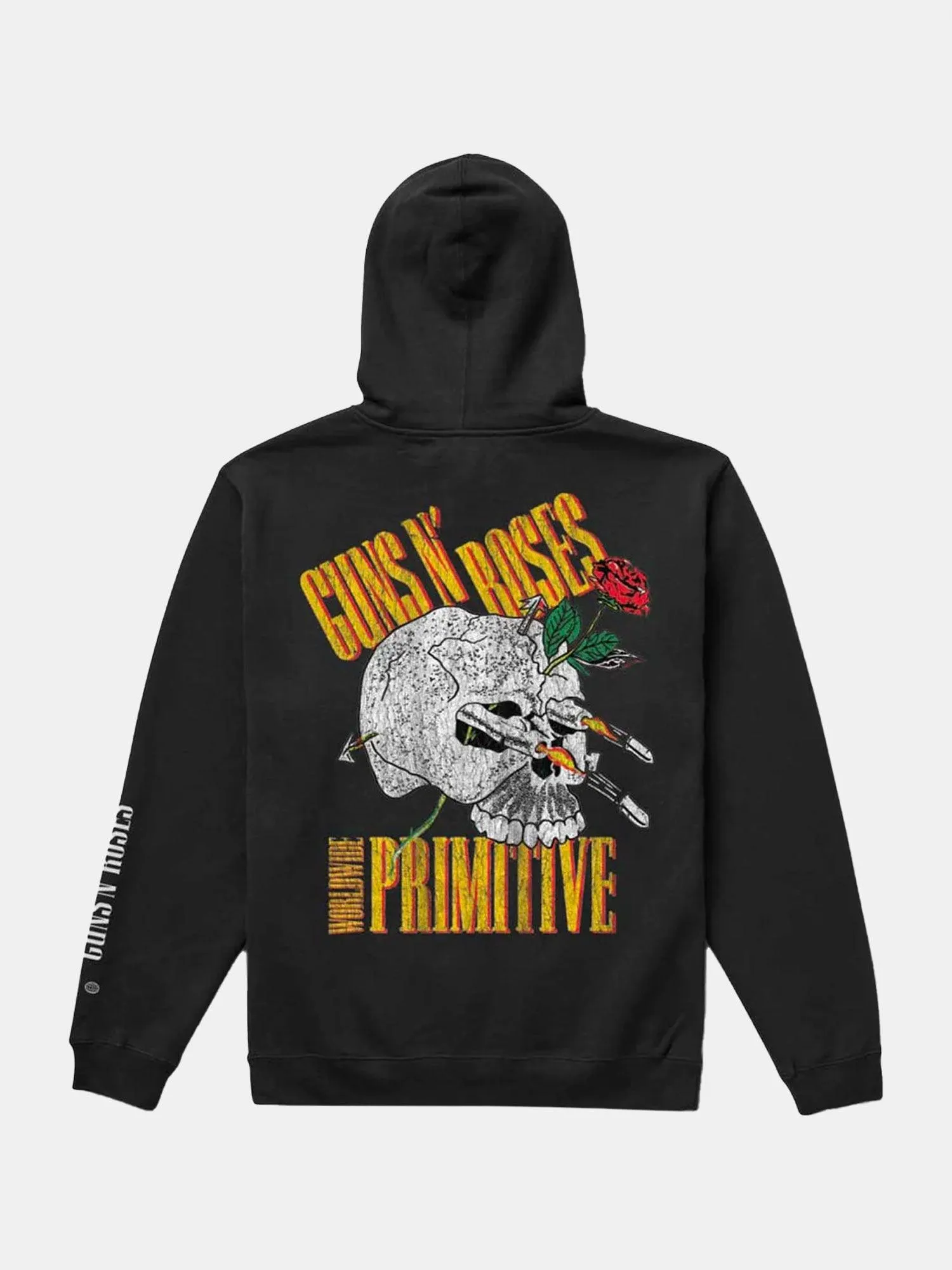 Primitive x Guns N Roses Night Train Hood - Black